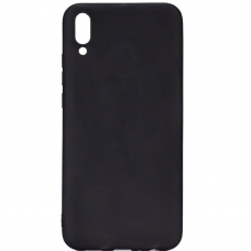 Бампер черный для Huawei Y7 Prime 2019 Silicone Cover